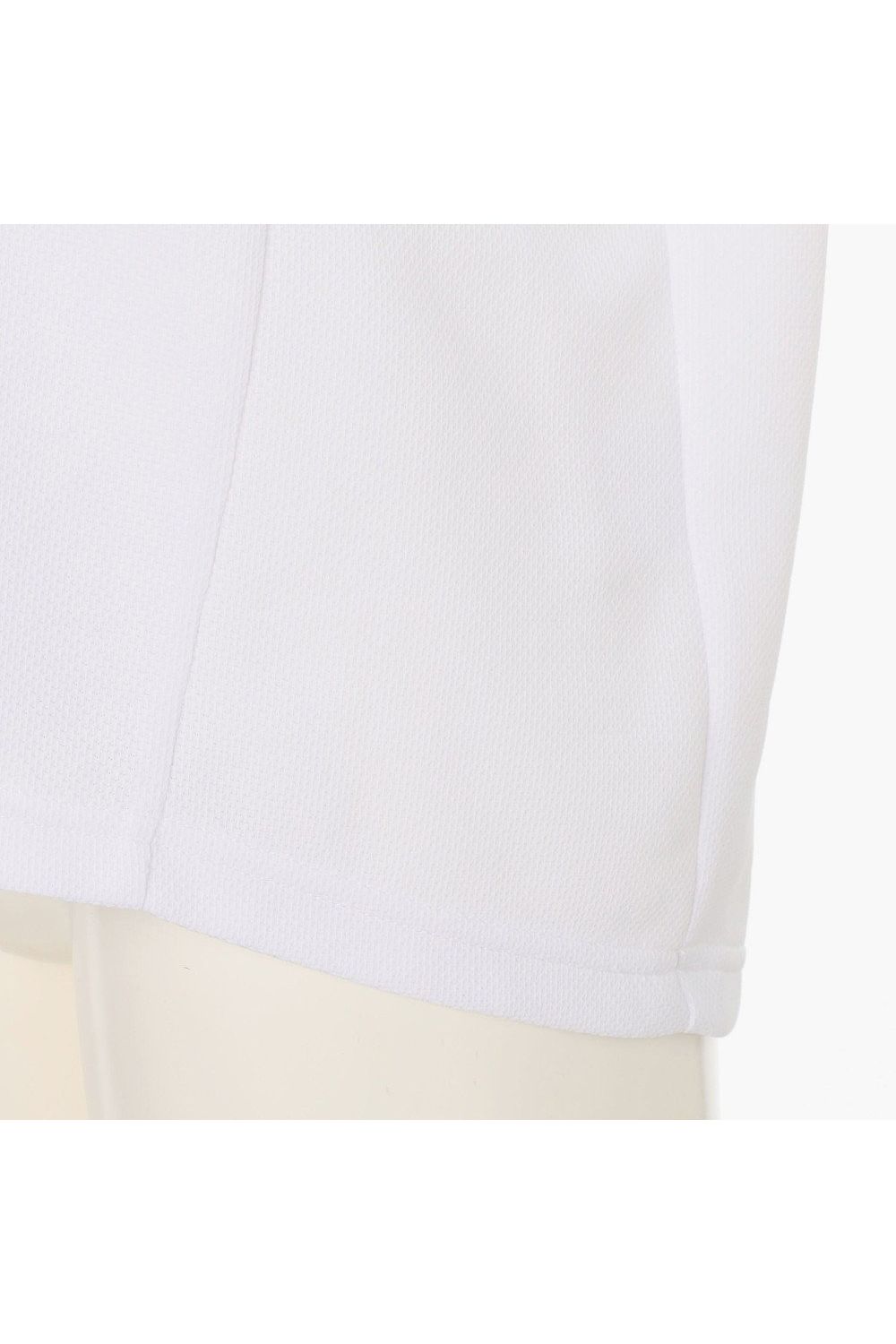 【26SS】【レディース】 WOMEN’S LINE POLO / カノコ生地 ラインロゴテープ リラックスフィット ポロシャツ (ホワイト)