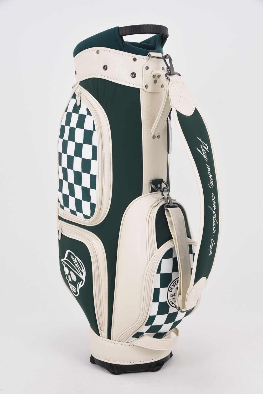 【26SS】【銀行振込・代金引換不可】【返品・交換不可】 DVG JTG CADDIE BAG / チェッカー スタンドタイプ キャディバッグ (グリーン)