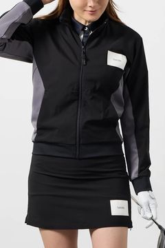 【26AW】 【レディース】 BICOLOR SWITCH BLOUSON / バイカラー スウィッチ ブルゾン (ブラック)