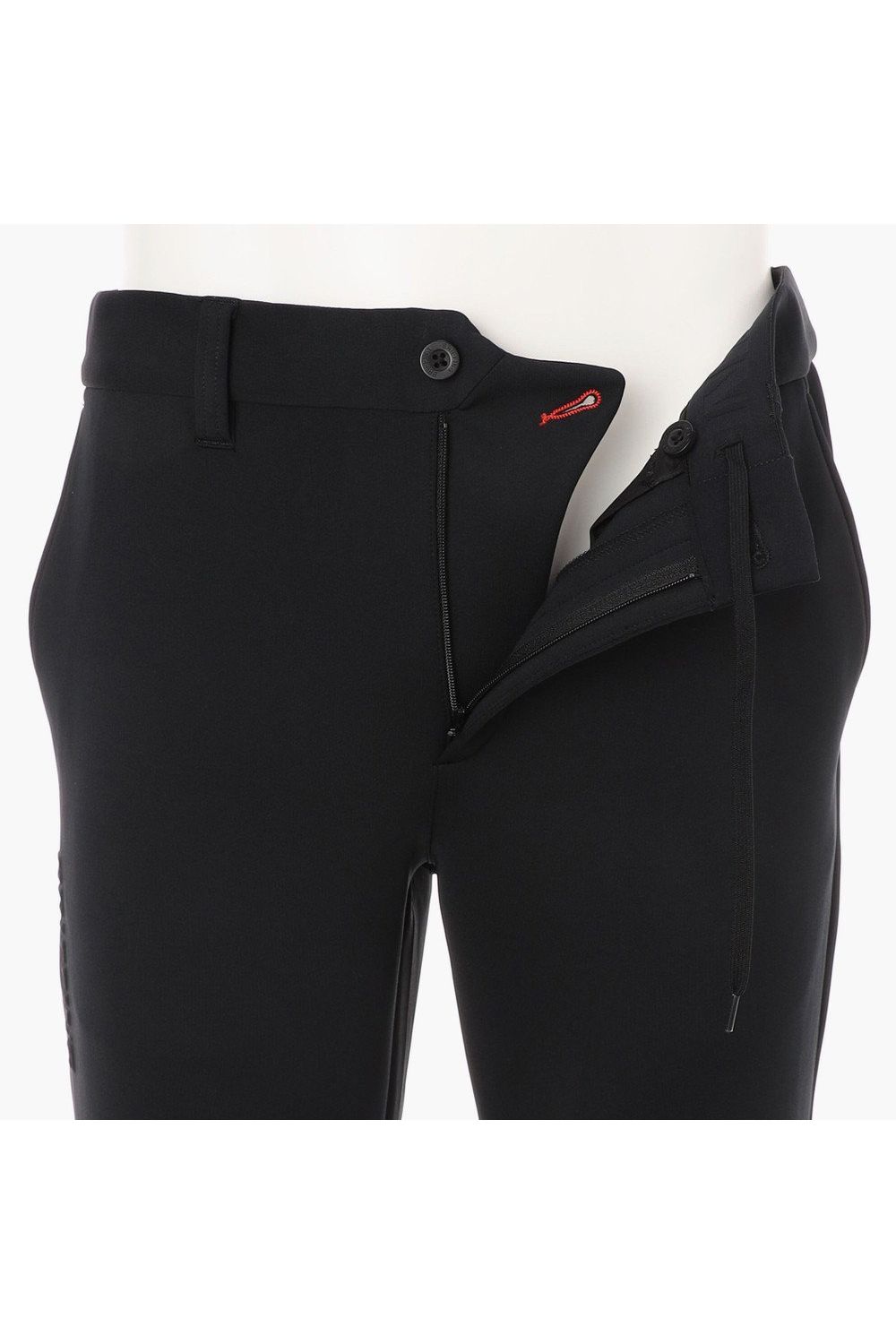 【26SS】 MEN'S 3D LOGO JOGGER PANTS / 3Dエンボスロゴ ストレッチジャージ ジョガーパンツ (ブラック)