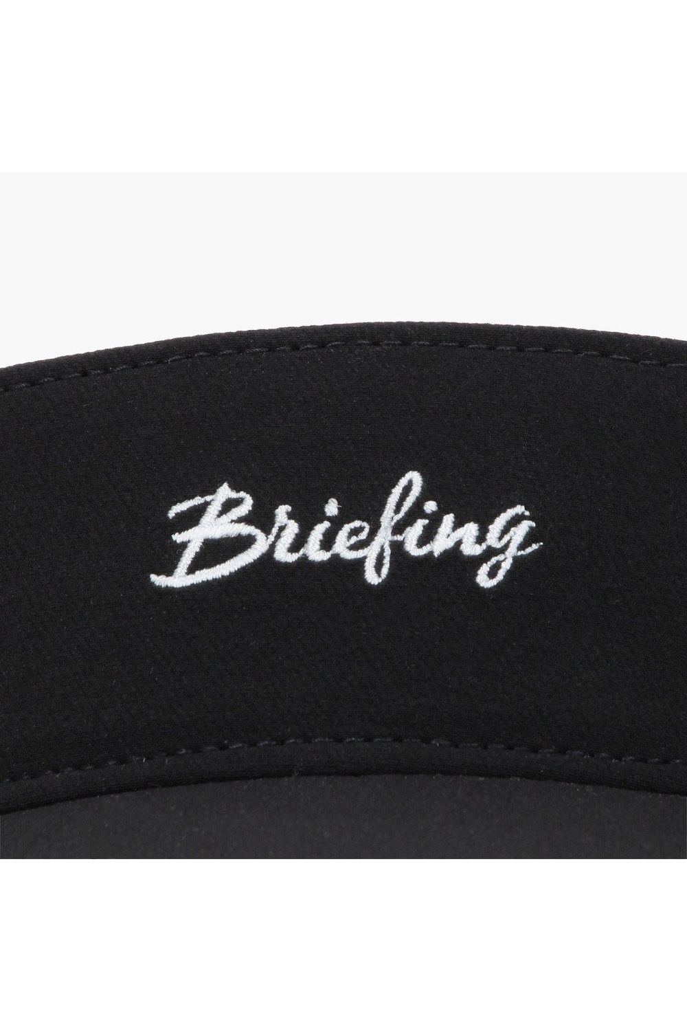 【26SS】【レディース】 WOMEN’S SMALL LOGO RIBBON VISOR / ブランドロゴ バックリボン リボンサンバイザー (ブラック)