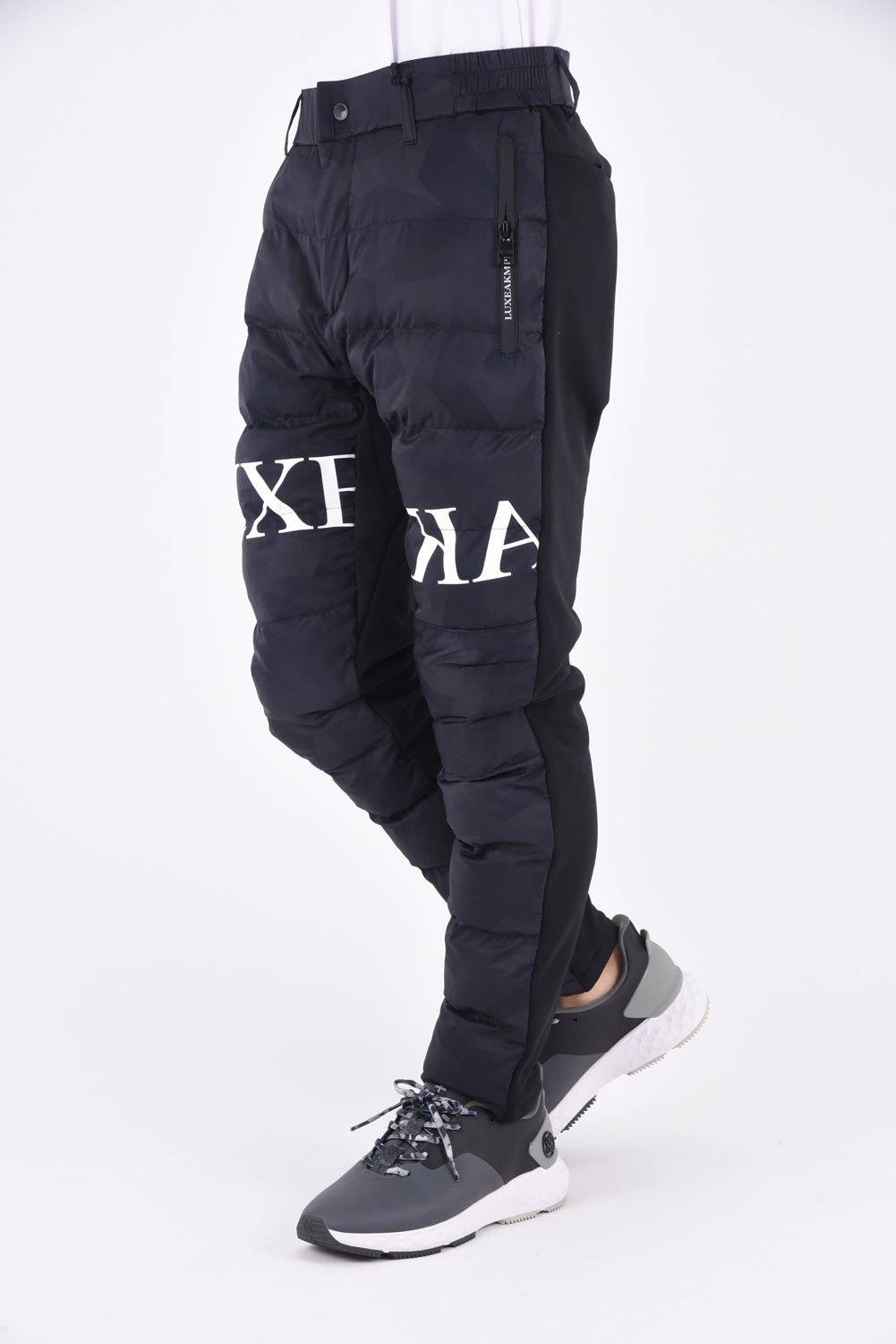 BATTING LOGO PANTS / バッテイング ロゴ ロングパンツ (ブラックカモ)