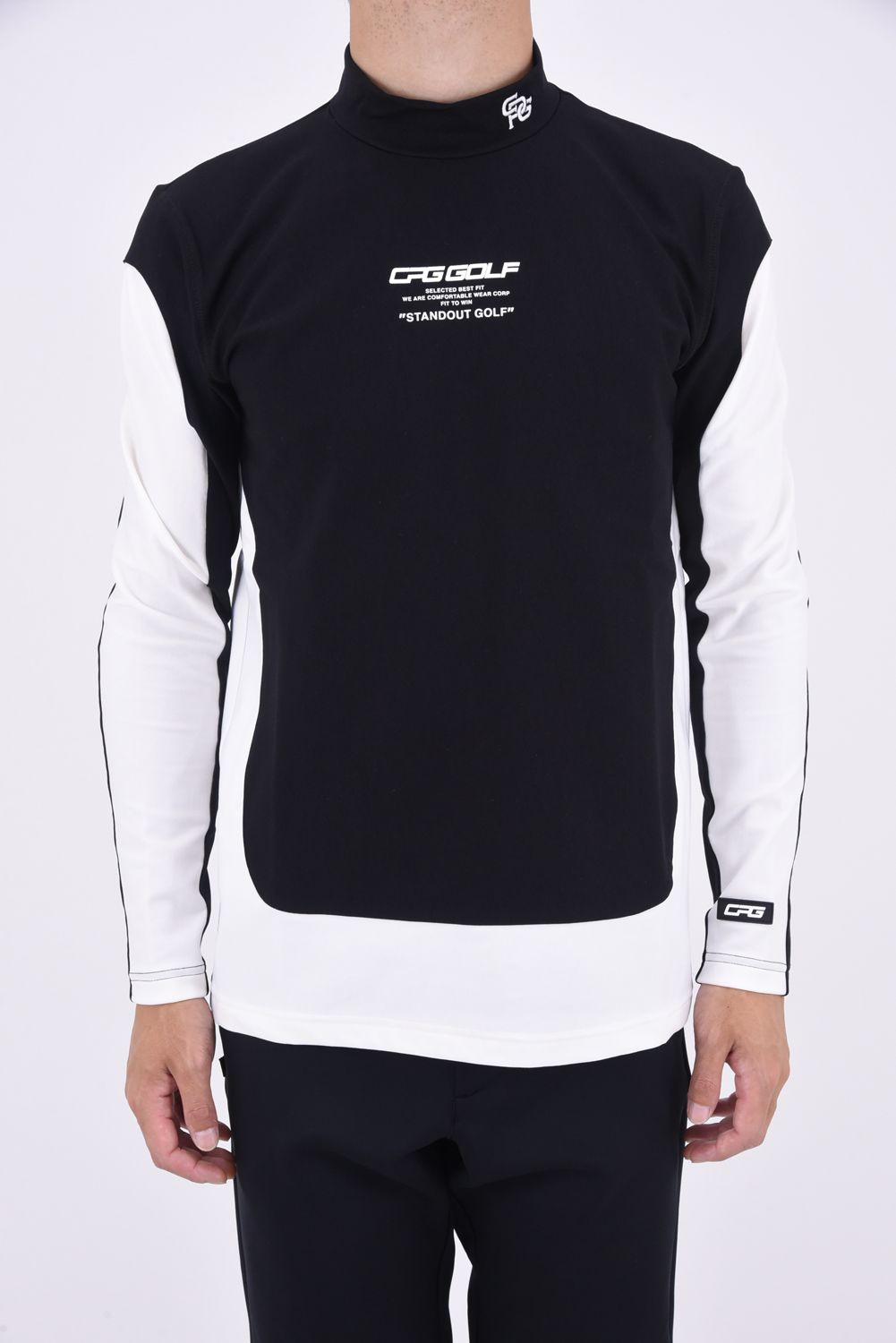 サイズ：2 CPG GOLF シーピージーゴルフ  長袖襟付きTシャツ  パープル系 [240101436101] ゴルフウェア レディース ストスト サイズ：2 CPG GOLF シーピージーゴルフ 長袖襟付きTシャツ