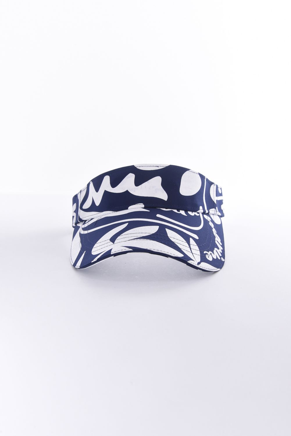 FLORAL VISOR / フローラル バイザー (ネイビー)