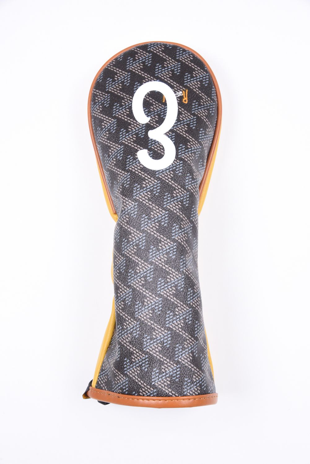 【10周年記念カラー】 PASSER (パッセル) / ブランドオリジナル テキスタイル フェアウェイウッドカバー (クラシックブラック)*