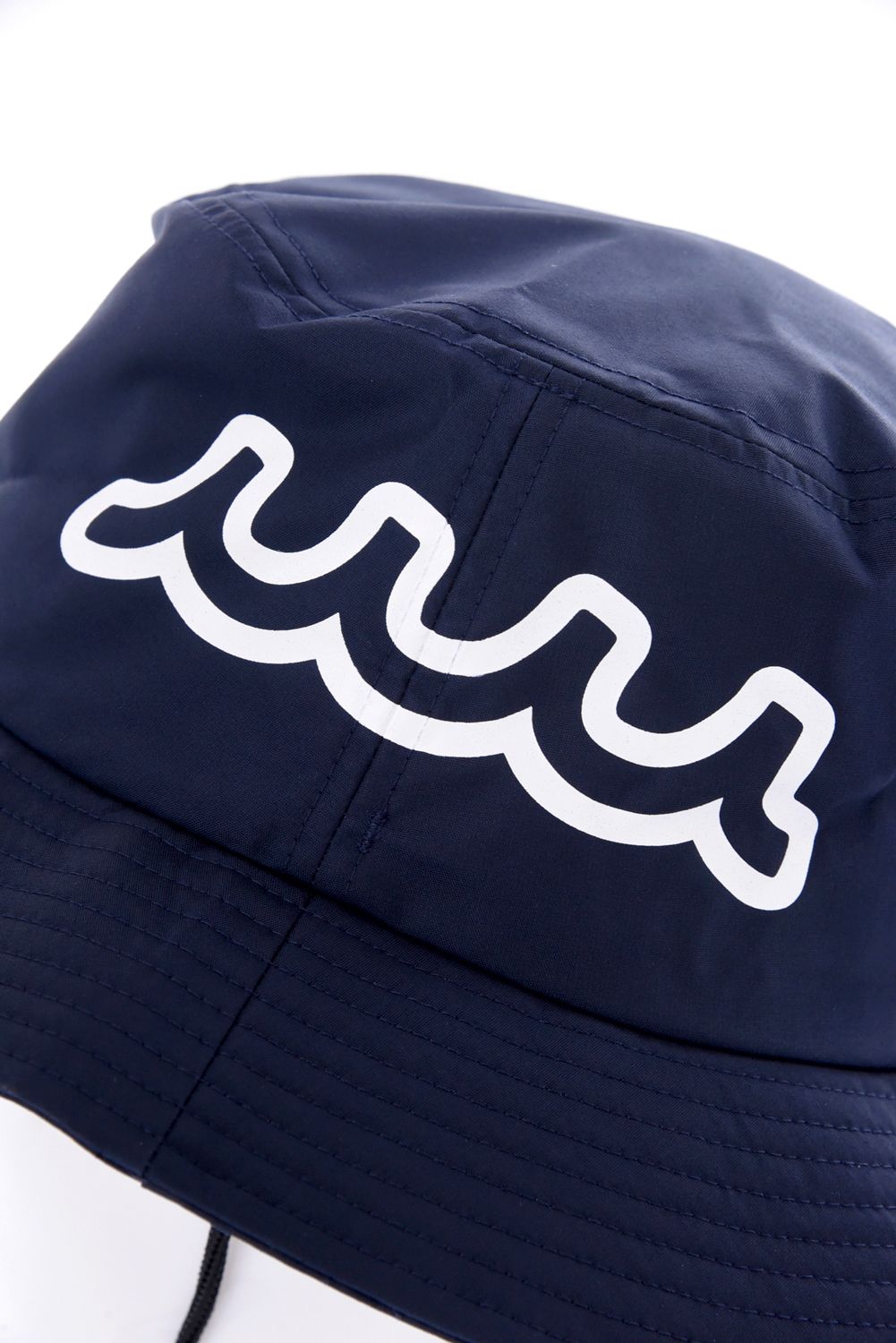 REIN BUCKET HAT / 防水 ロゴ バケットハット (ネイビー)