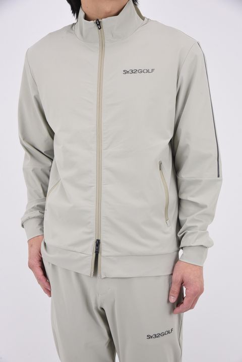 【26SS】 CARVICO STRECH JK / カルビコ ストレッチ ジップアップジャケット (ベージュ)