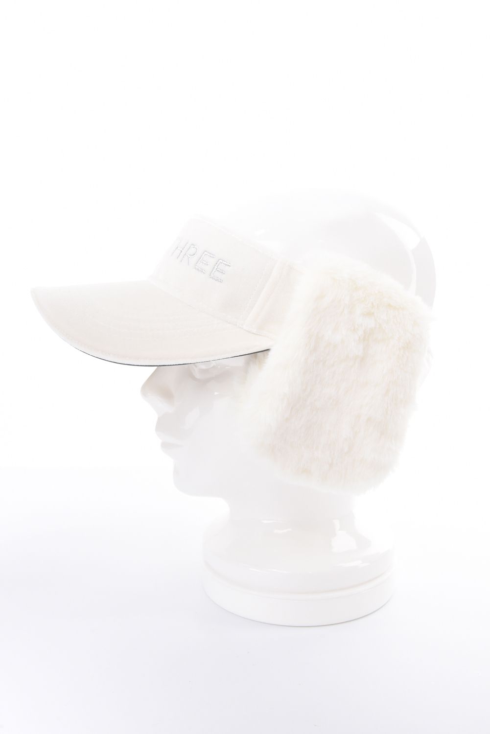 EAR WARMERS VISOR / イヤーウォーマー バイザー (ホワイト)