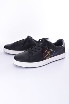 LUXE VIBRAM GOLF SHOES / レインボーロゴ ビブラムソール ゴルフシューズ (ブラック)