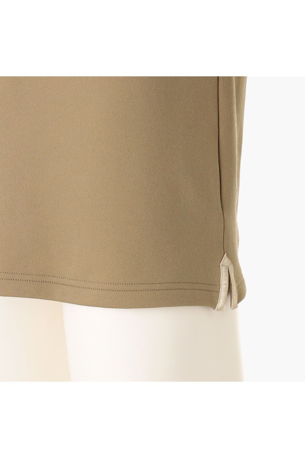 【26AW】 MEN’S WARM LS HIGHNECK / 秋冬仕様 起毛素材 ベーシック 長袖モックネックTシャツ (ベージュ)