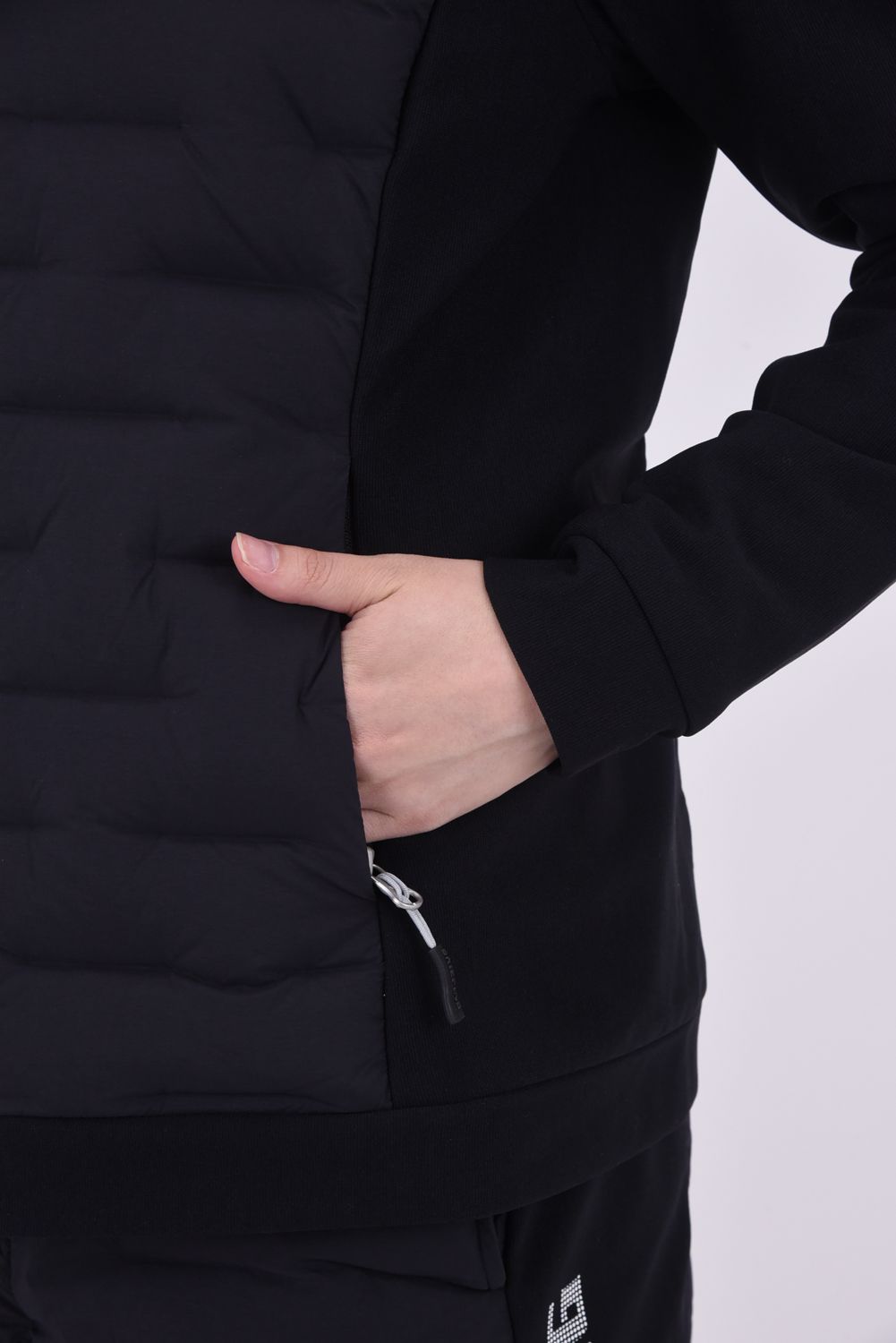 【レディース】 WOMENS HYBRID DOWN MA-1 JACKET / ハイブリットダウン MA-1 ジャケット (ブラック)