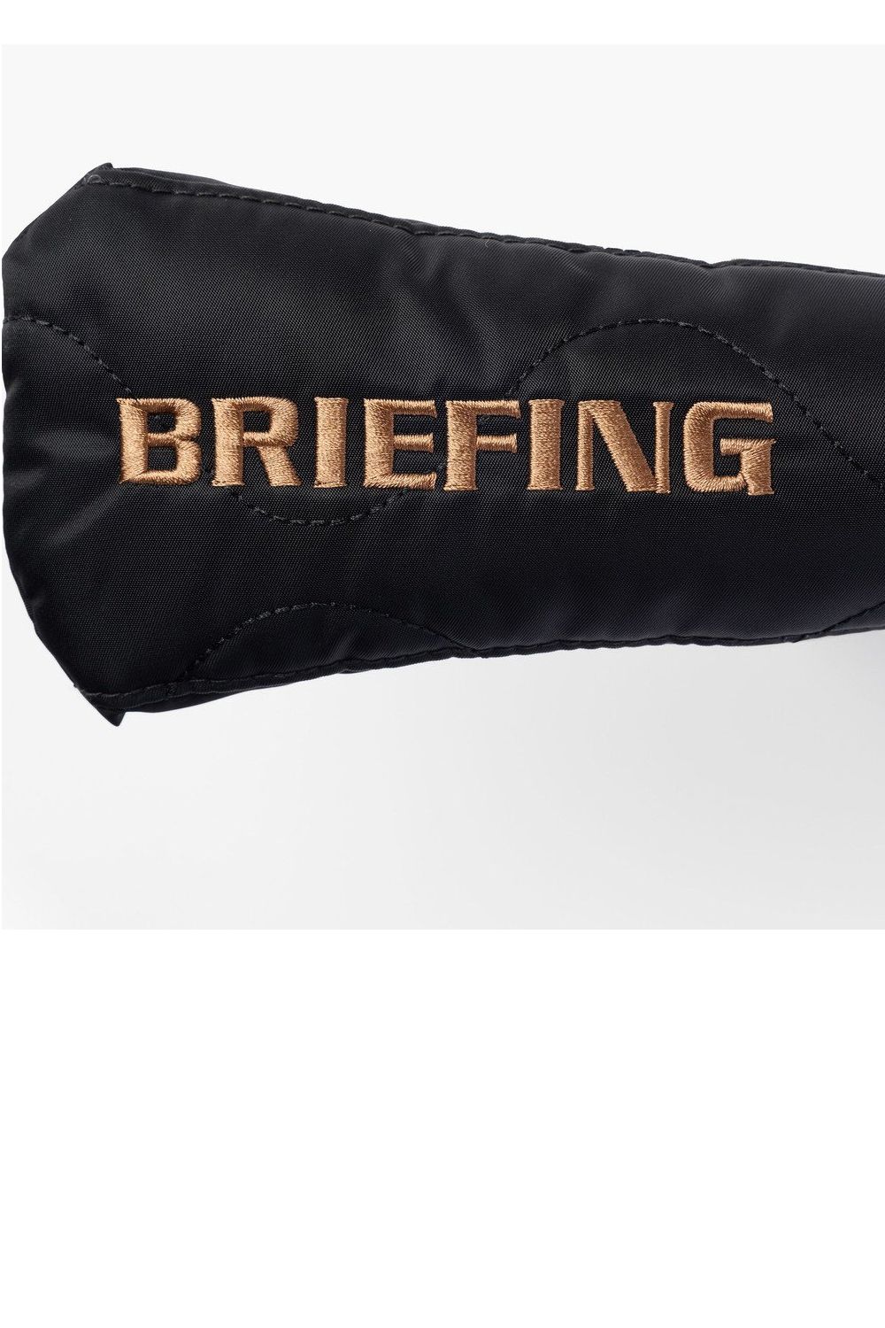 【26AW】【MIL COLLECTION】 PUTTER COVER QUILTED MIL CY / コーデュラナイロン キルティング生地 ピンタイプ パターカバー (ブラック)