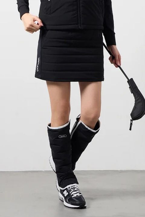 【26AW】【レディース】 PUFFER LEG WARMER / パファーレッグウォーマー (ブラック)