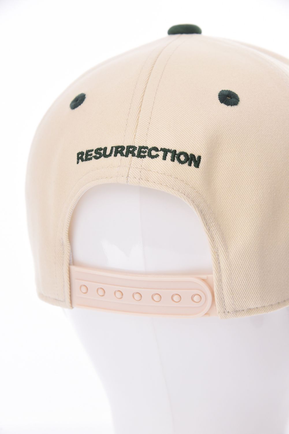 【26SS】  BICOLOR CAP FLAT / バイカラー キャップ フラット (ベージュ/グリーン)