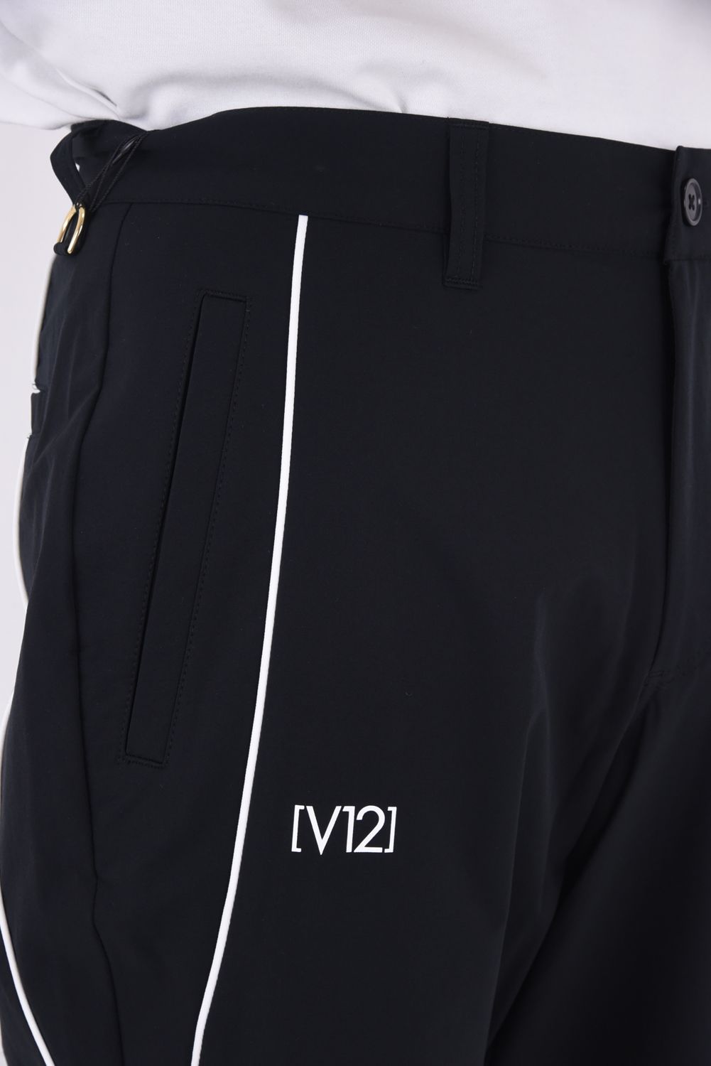 【25AW】 MU12 PANTS / ムータマリン ヴィトゥエルヴ コラボ ロングパンツ (ブラック)