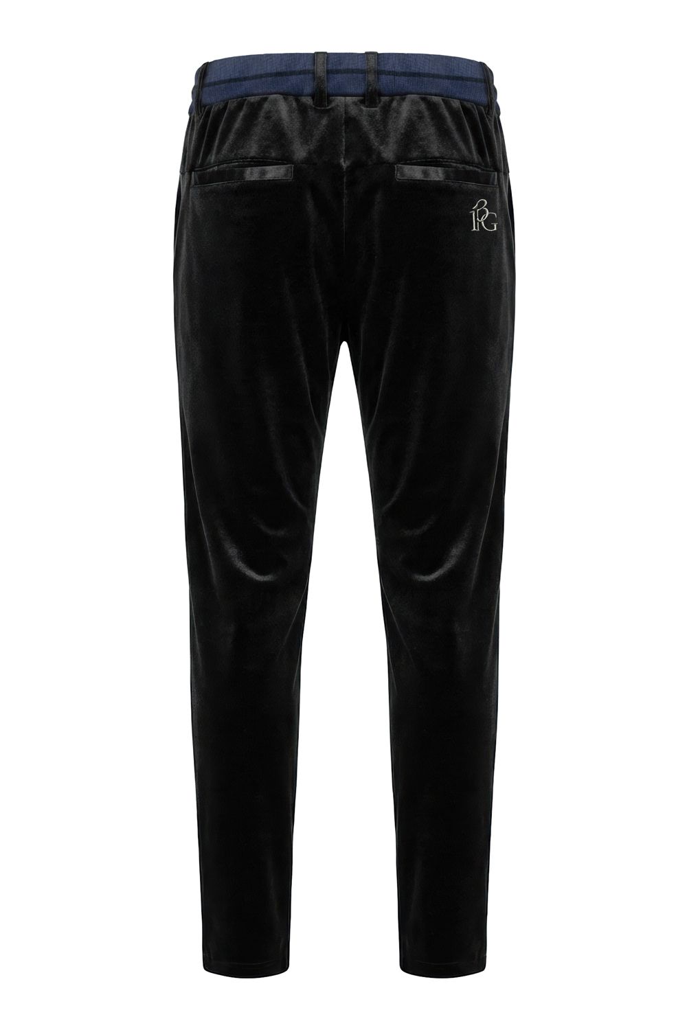 【26AW】 Velour Piping Pants / ベロア パイピング パンツ (グレー) (10月入荷予定)
