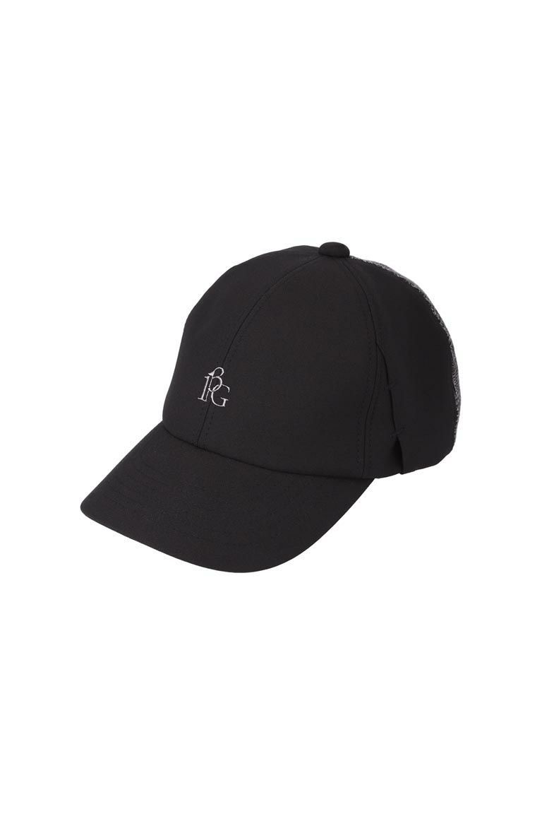 1piu1uguale3 golf 刺繍ロゴ キャップ ブラック フリーサイズ 1PIU1UGUALE3 GOLF - 【2025AW】 113 GOLF CAP / ブランドロゴ