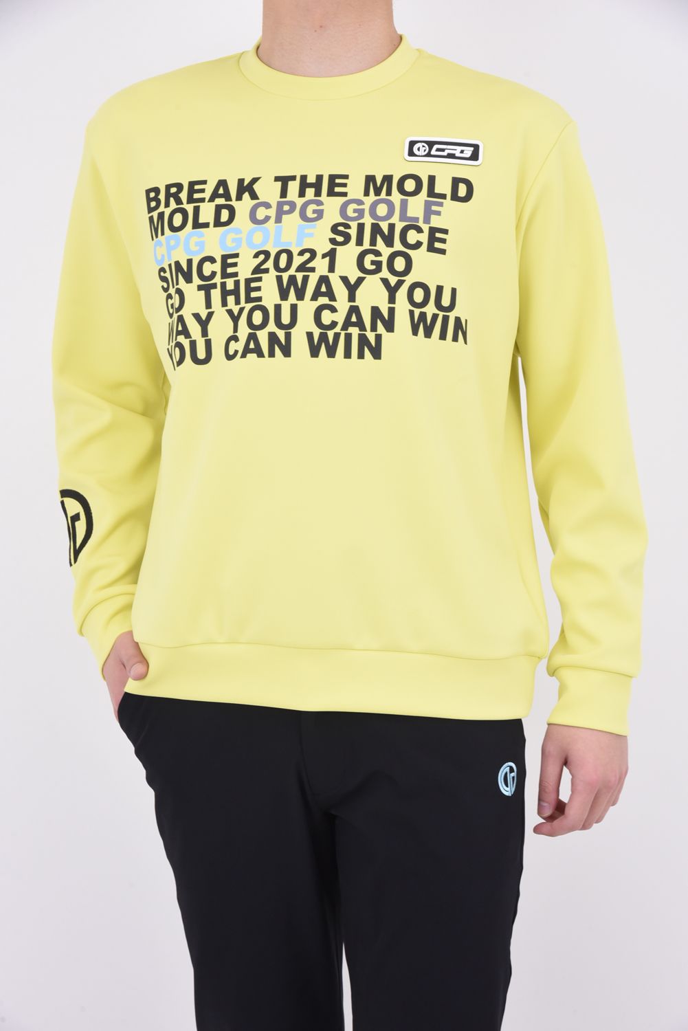 CPG GOLF - MESSAGE LOGO PULLOVER / メッセージ ロゴ プルオーバー