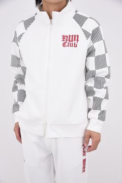 【25AW】 Back9 Runclub Full Zip JK / フルジップジャケット (ホワイト)