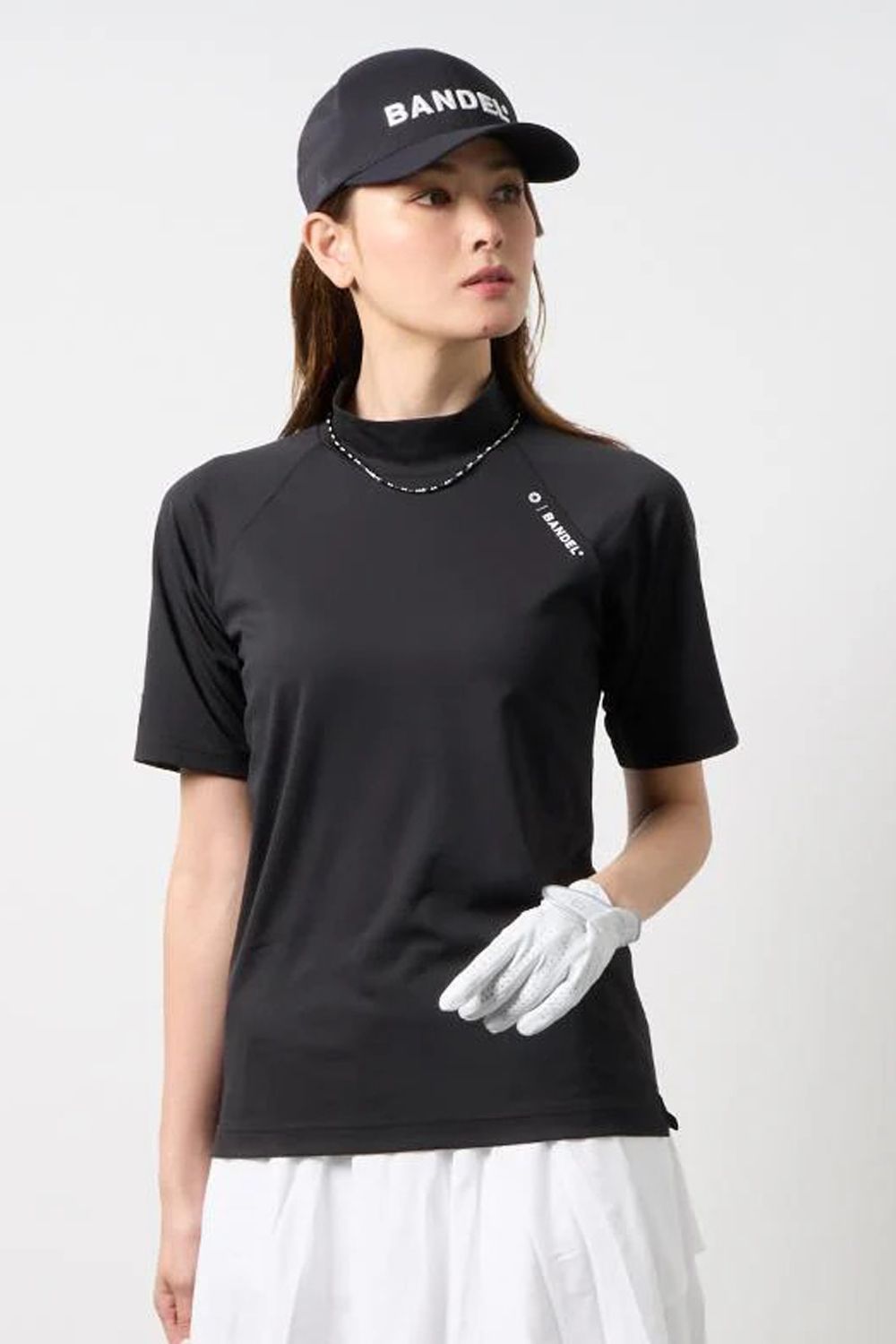 【26SS】 【レディース】 ウィメンズ ヒートパンチングモックネック (ブラック) (4月上旬入荷予定)