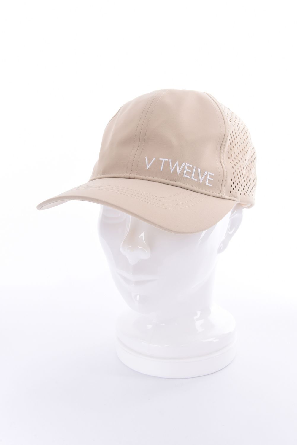 【26SS】 PUNCHED CAP / ベーシック パンチングメッシュキャップ (ベージュ)
