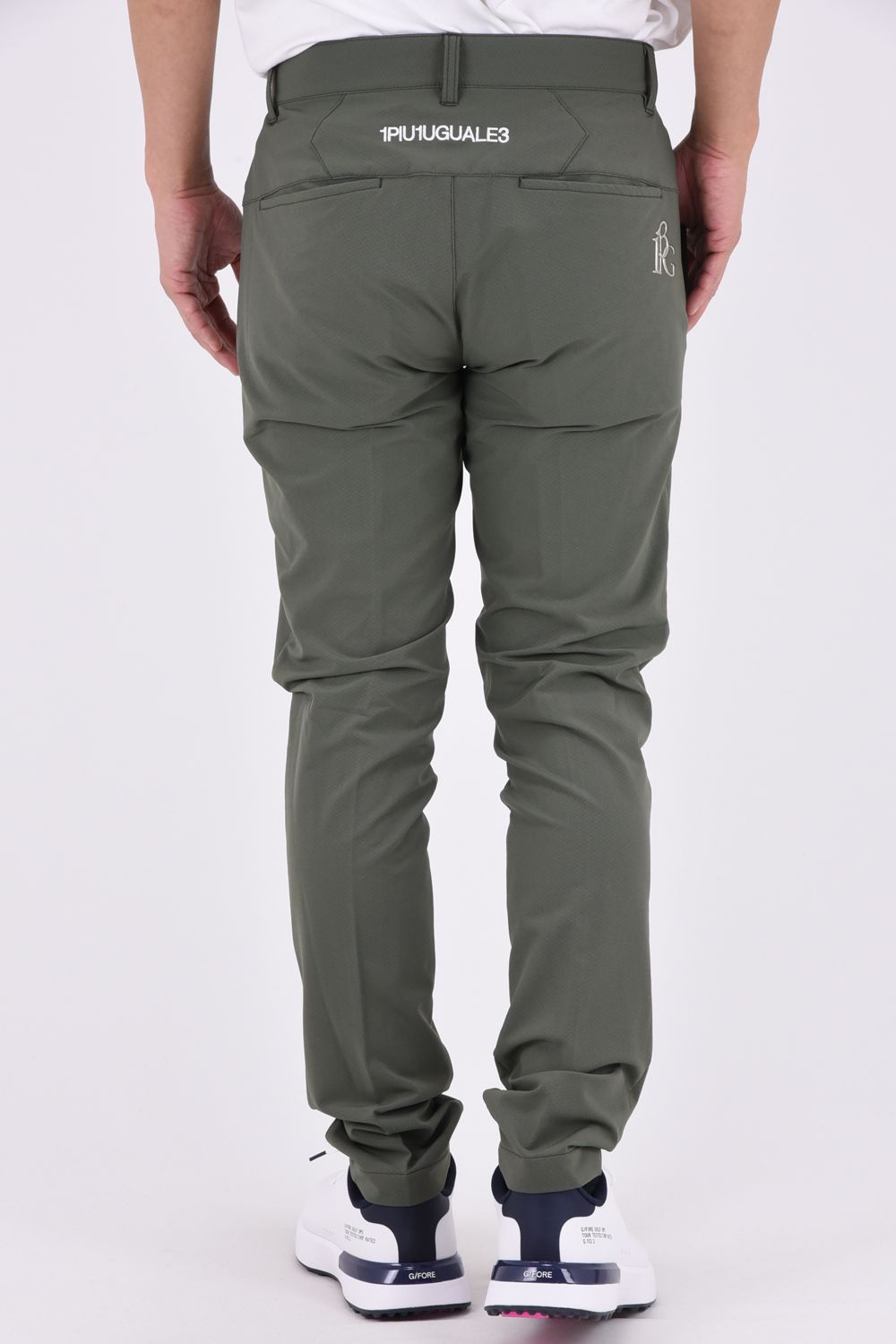【26AW】 Long Pants / バックロゴ テーパードシルエット ロングパンツ (カーキ)