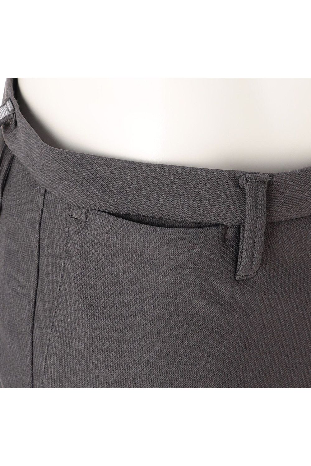 【26AW】 MEN’S WARM BASIC PANTS / 秋冬仕様 ベーシック ロングパンツ (チャコール)