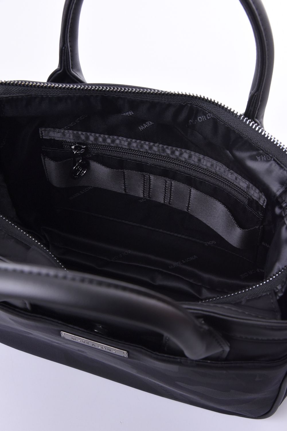 【26AW】 PREMIUM GAUGE CART BAG / コーデュラナイロン シンセティックレザー スカルカモジャカード 2WAYカートバッグ (ブラック)