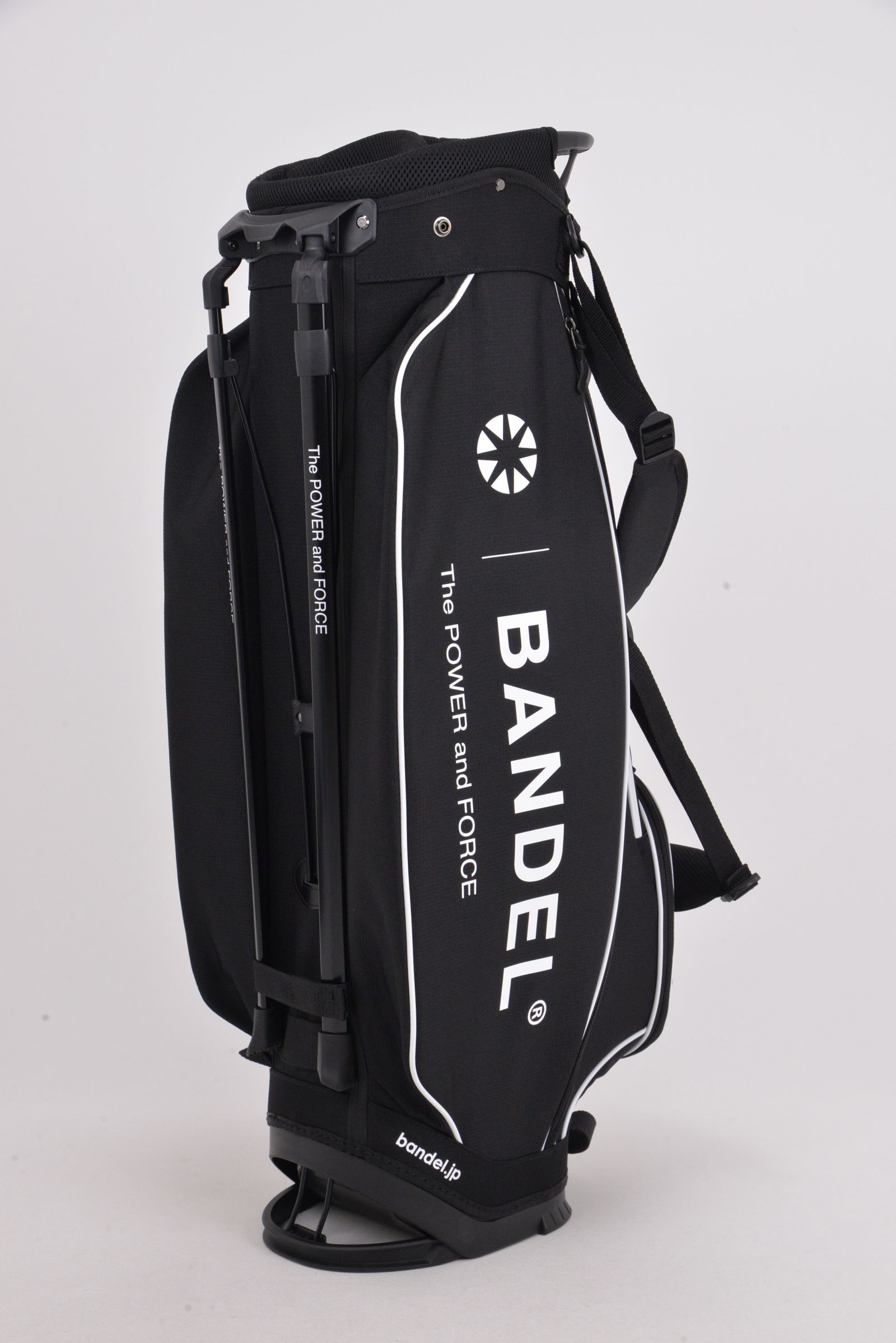 BANDEL × elitegrips D-Type 9.5inch CADDY BAG / エリートグリップ コラボレーション キャディバッグ (ブラック)