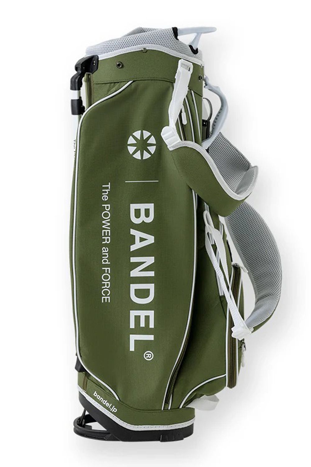 【銀行振込・代金引換不可】【返品・交換不可】  BANDEL × elitegrips D-Type 9.5inch CADDY BAG / エリートグリップ コラボレーション キャディバッグ (カーキ)