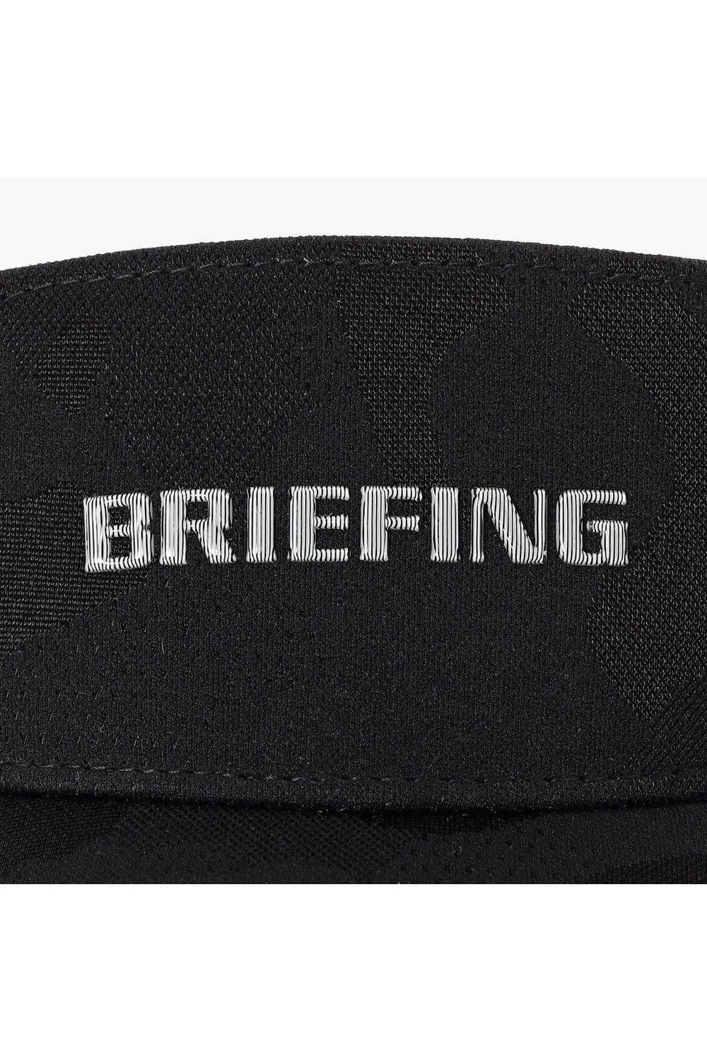 【26SS】 MEN'S CAMO JQ VISOR / カモフラージュジャカード サンバイザー (ブラック)
