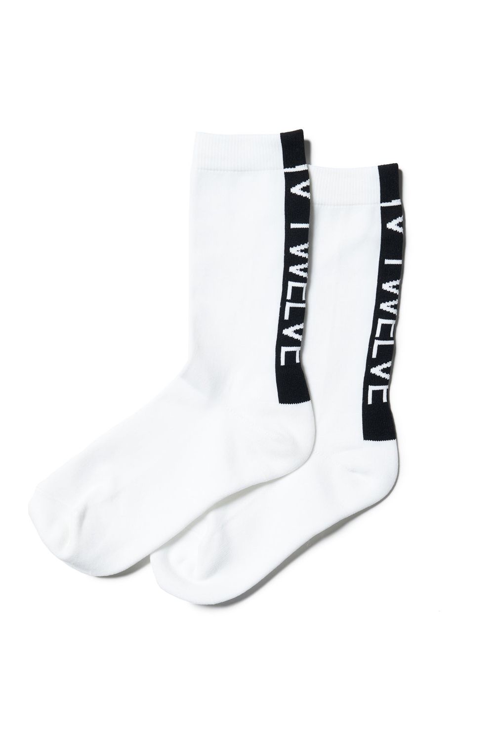 【レディース】 T LOGO MID SOCKS / バックロゴ ミドルソックス (ホワイト)