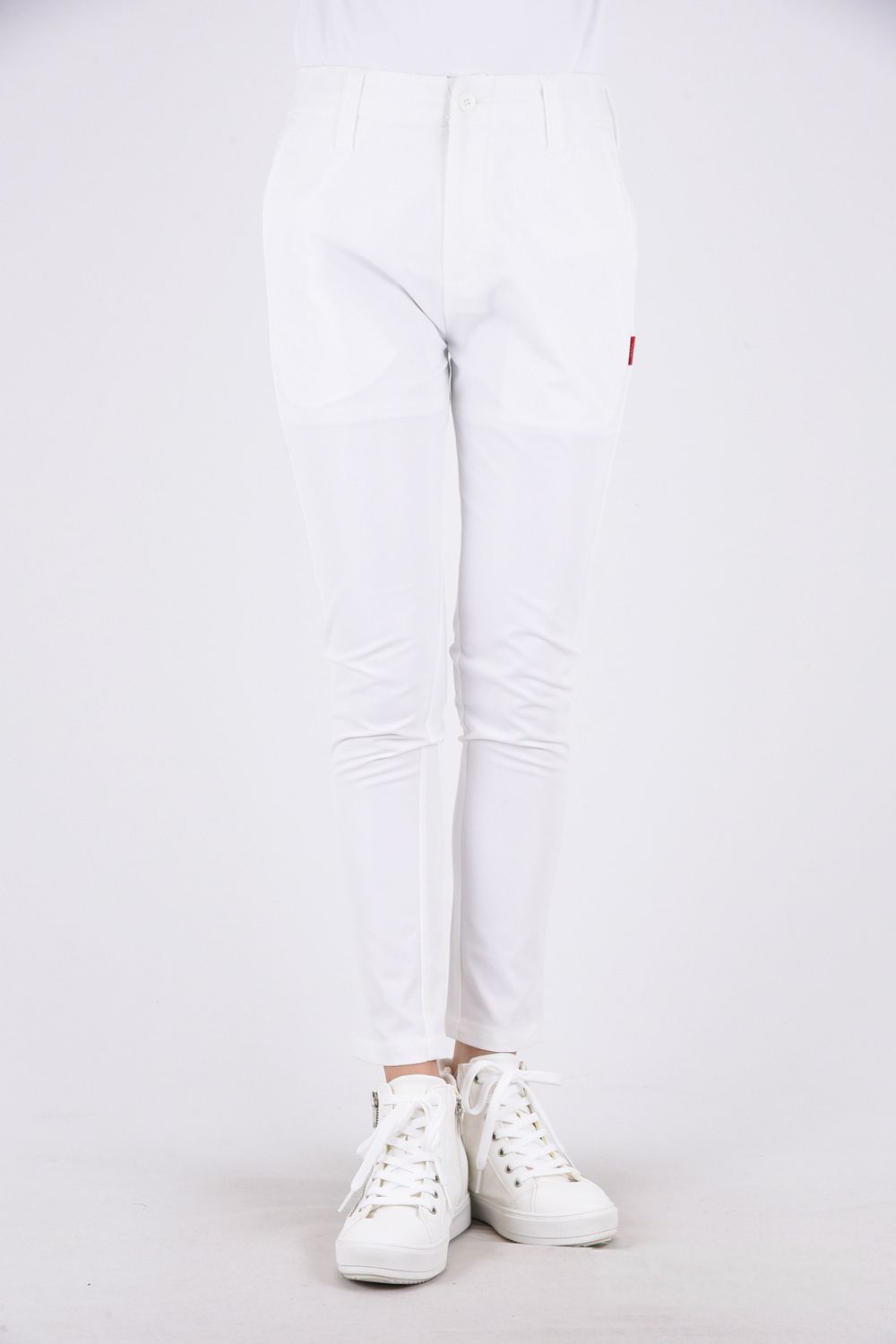 【レディース】 USUAL PANTS / ベーシック スタンダード パンツ (ホワイト)