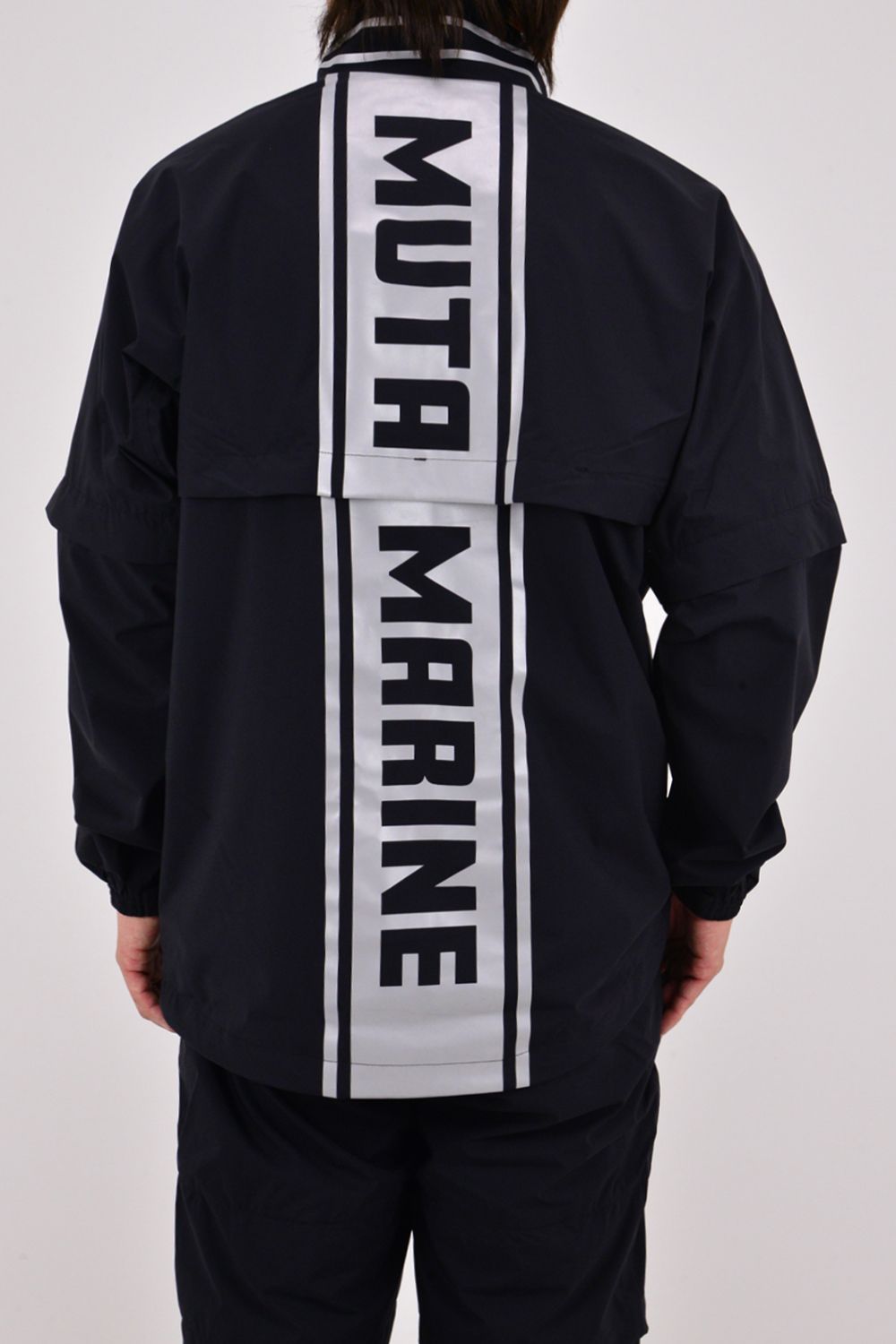 【26SS】 2WAY RAIN JACKET / レインジャケット (ブラック)