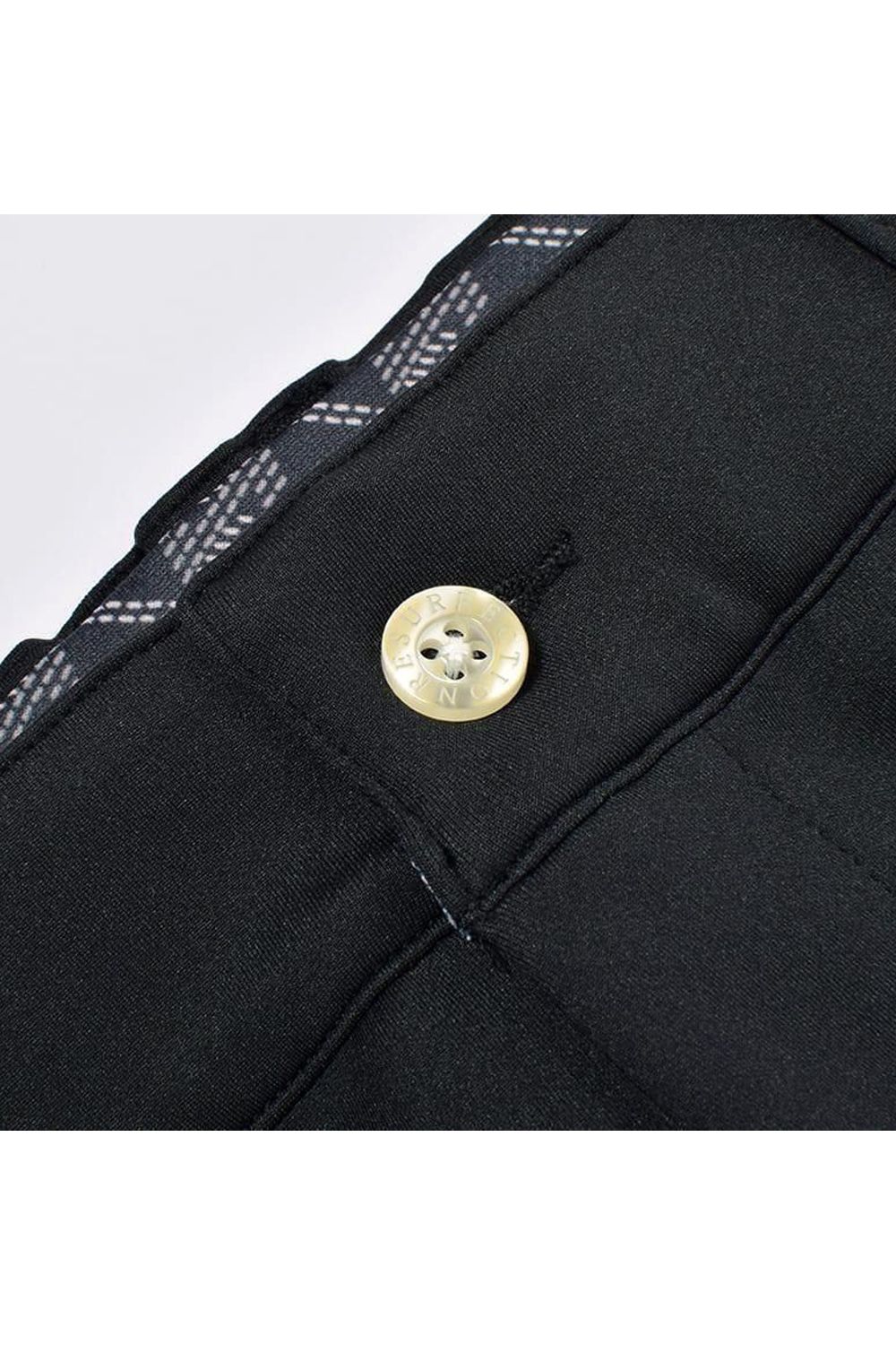 【26SS】 GM SIDE LINE RIB PANTS / モノトーンシリーズ サイドライン リブパンツ (ブラック)*