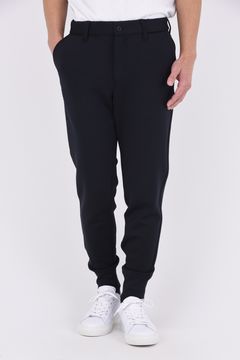 【26SS】 MEN'S 3D LOGO JOGGER PANTS / 3Dエンボスロゴ ストレッチジャージ ジョガーパンツ (ブラック)