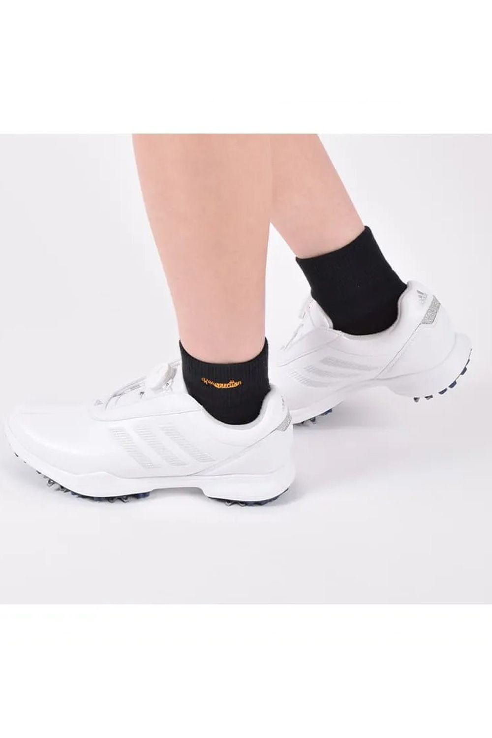 【ZEROFITコラボ】 【レディース】 BASIC LOGO SHORT SOCKS / ベーシックロゴ ショートソックス （ブラック）