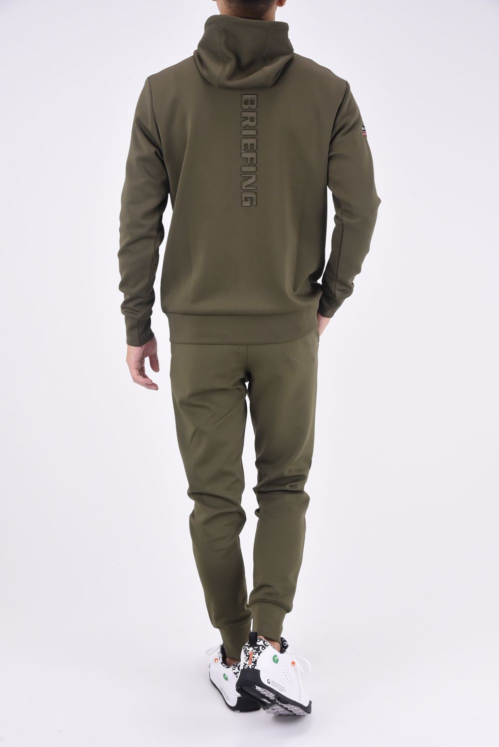 BRIEFING - MENS 3D LOGO JOGGER PANTS BBG231 / エンボス BRIEFING - MENS 3D LOGO JOGGER PANTS BBG231 / エンボス