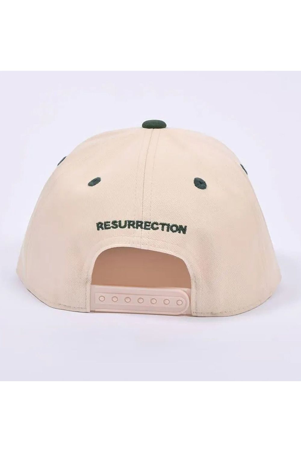 【26SS】 BICOLOR CAP FLAT / バイカラー キャップ フラット (ベージュ/グリーン)