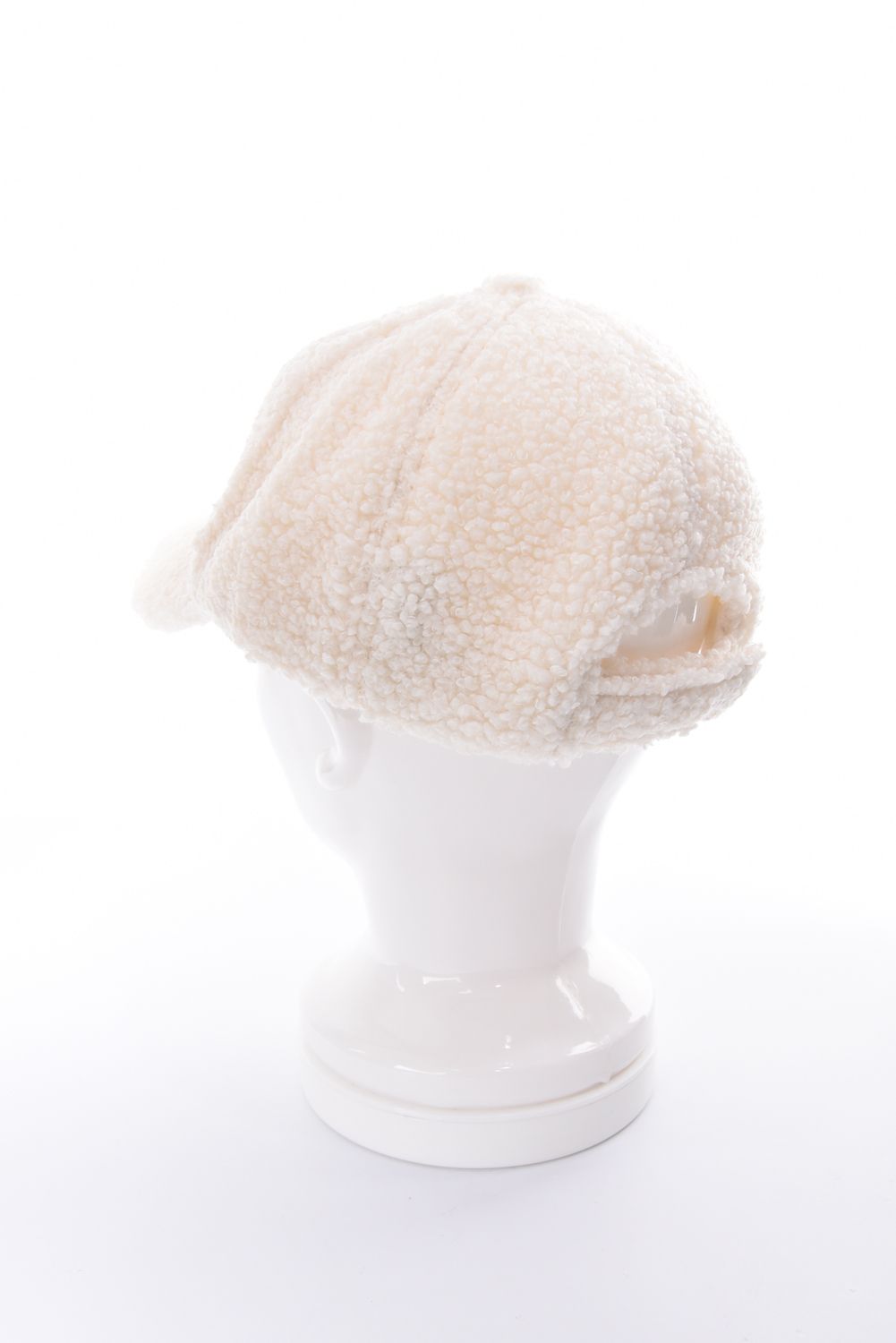 【26AW】 KNIT TAG BOA CAP / ニットタグボアキャップ  (オフホワイト)