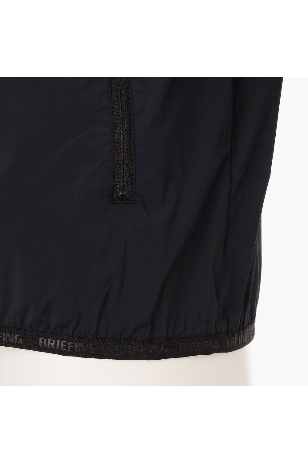 【26SS】 MEN'S BI-COLOR WIND BLOUSON / バイカラー スタンドカラーブルゾン (ブラック)