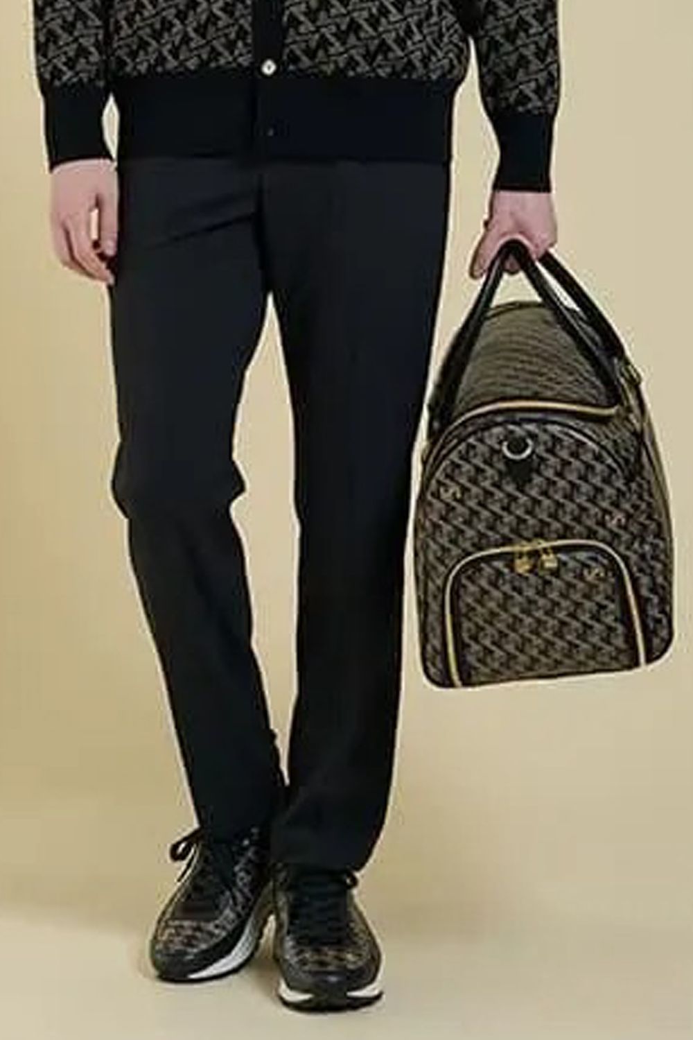 【25AW】 BASIC LONG PANTS / ベーシック センタープリーツ ロングパンツ (ブラック)*