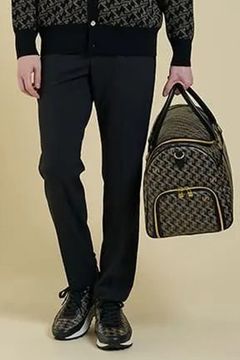 【25AW】 BASIC LONG PANTS / ベーシック センタープリーツ ロングパンツ (ブラック)*