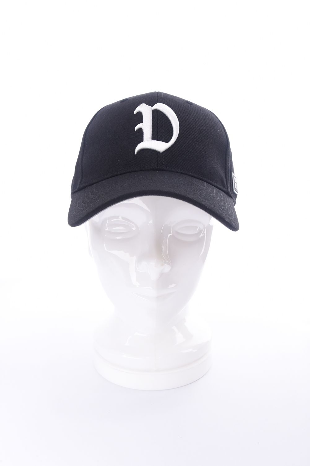 DVRX D Logo Cap / 3Dロゴ刺繍 ベースボールキャップ (ブラック)