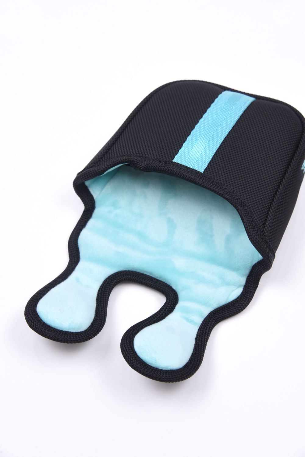 PUTTER COVER / マレットタイプ パターカバー (ブラック/ターコイズ)