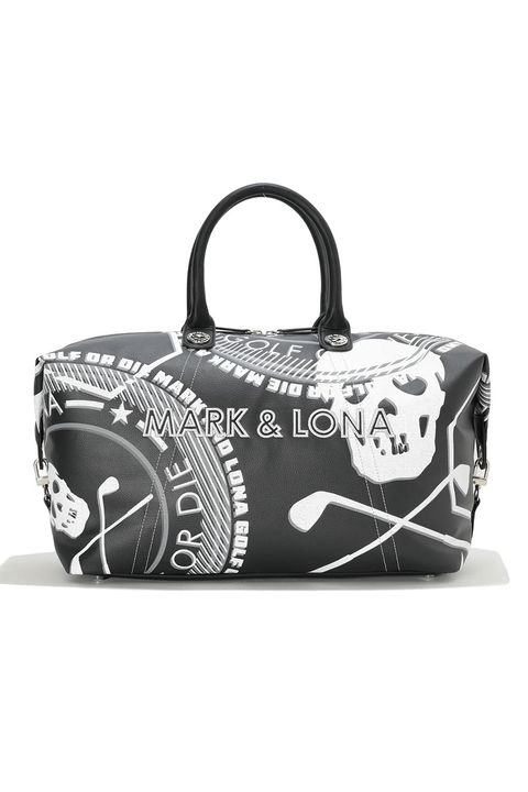 【26SS】 ATLAS CONVERTIBLE BOSTON BAG / アイアンスカル シンセティックレザー 2WAYボストンバッグ (ブラック)