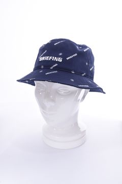 MS MONOGRAM HAT / モノグラム バケットハット (ネイビー)