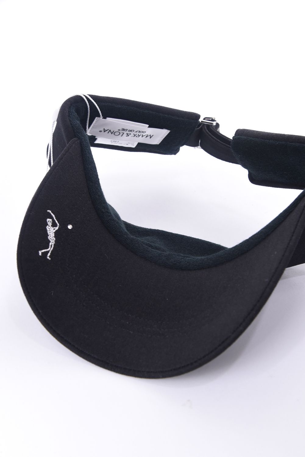 SPECTRA WOOLY VISOR / ブランクスカル3Dロゴ刺繍 サンバイザー (ブラック)