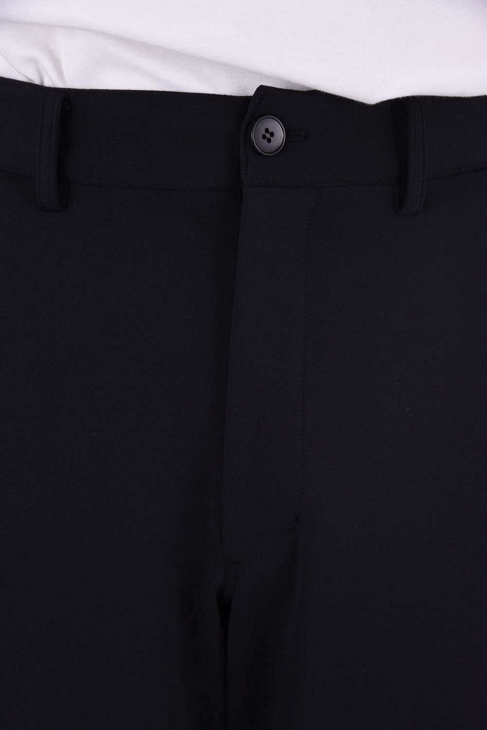 【26AW】 JERSEY TAPERED PANTS / ダンボール素材テーパードパンツ (ブラック)