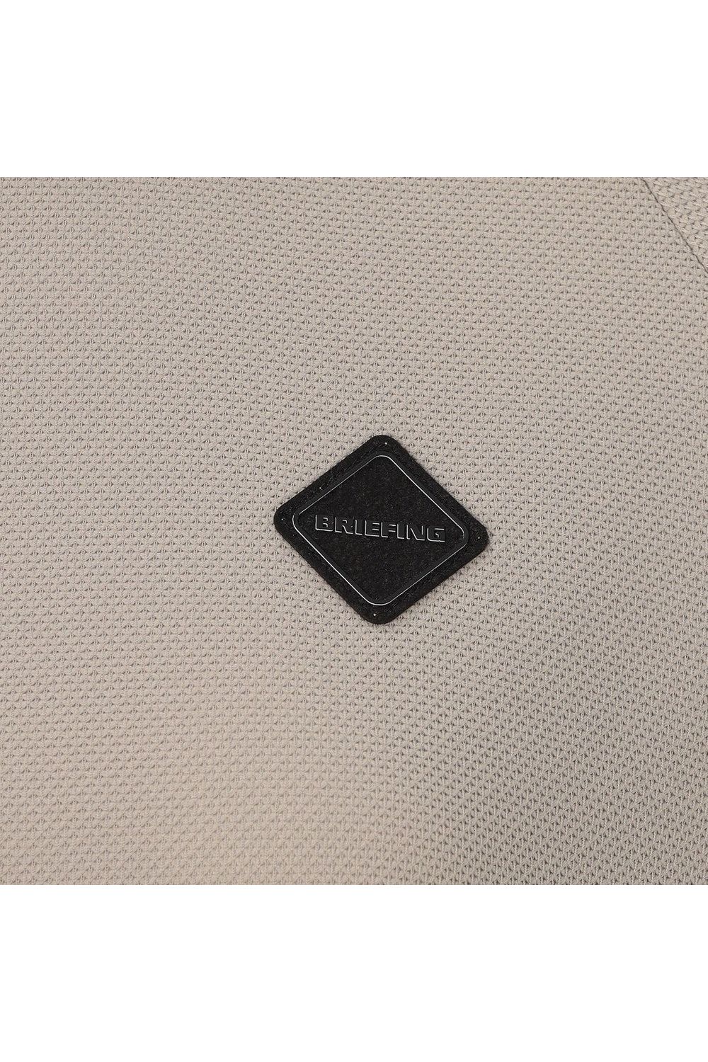 【26SS】【レディース】 WOMEN’S LINE HIGHNECK RF / カノコ生地 ラインロゴテープ リラックスフィット モックネックTシャツ (ライトブラウン)